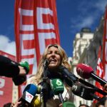 VÍDEO: Economía/1 de Mayo.- Yolanda Díaz identifica democracia con clase trabajadora y promete "democratizar economía"