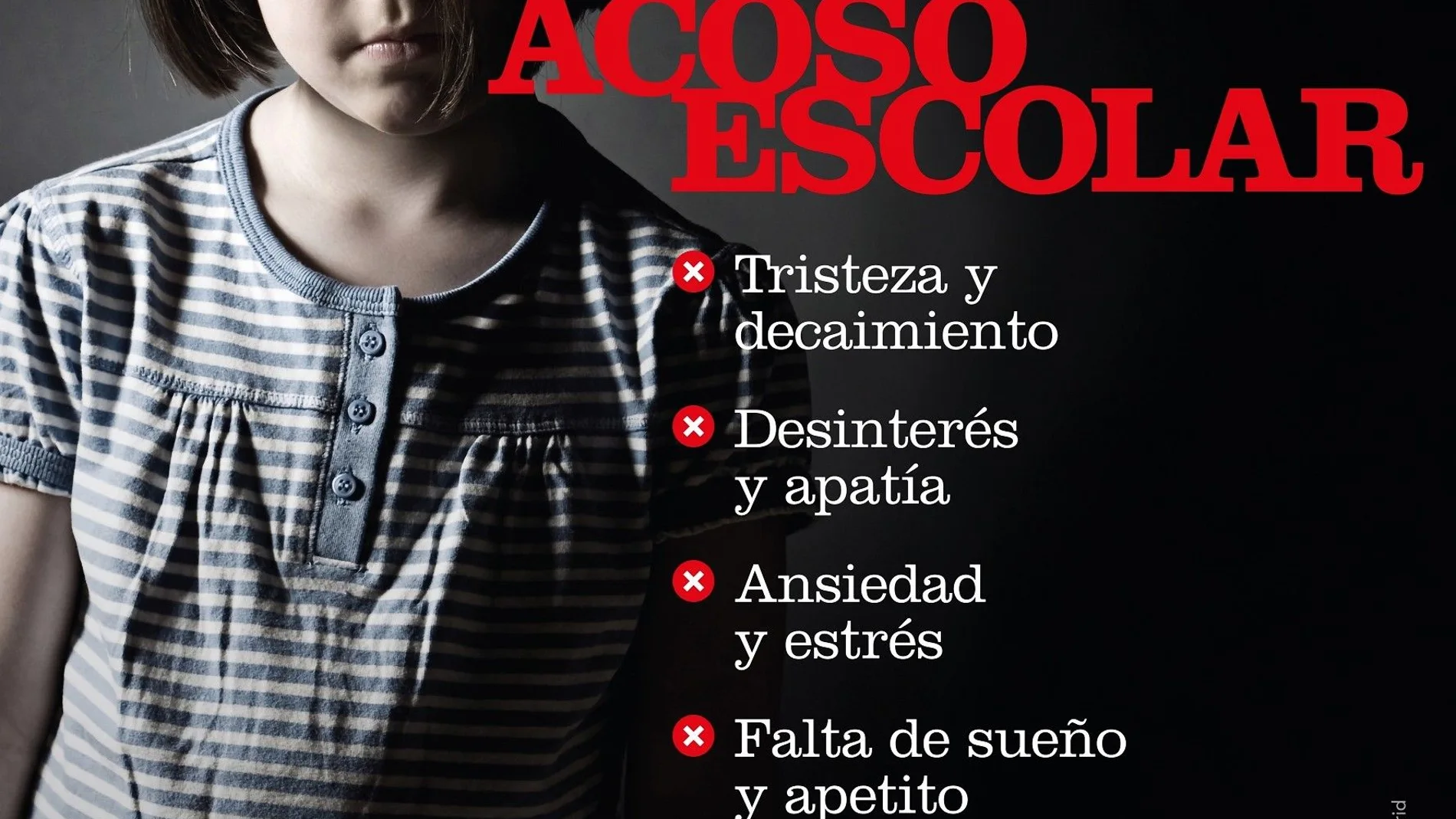 CARTEL DE SIGNOS DE ACOSOS ESCOLAR