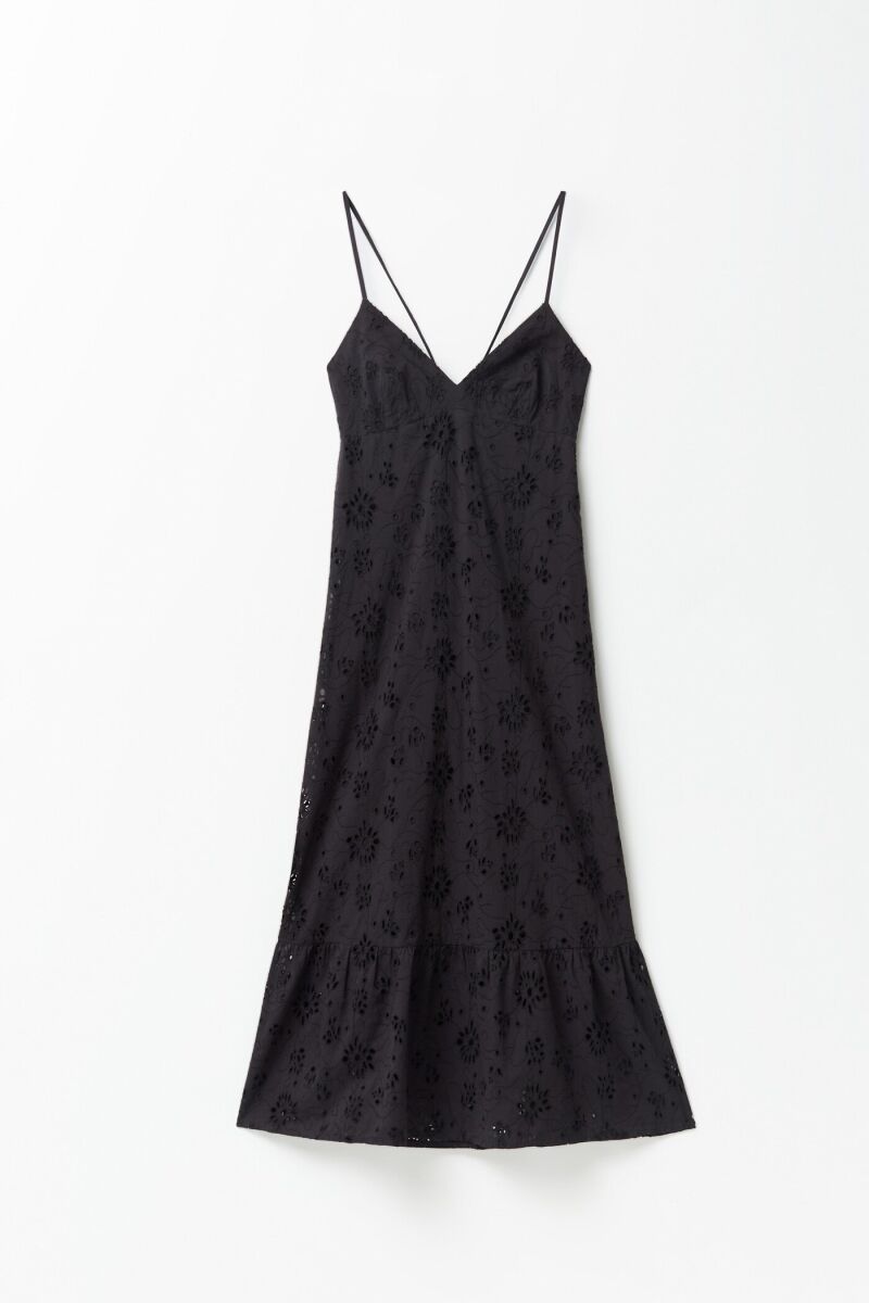 Vestido calado.