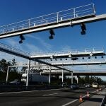 Arco electrónico empleado en las autovías de Portugal. 