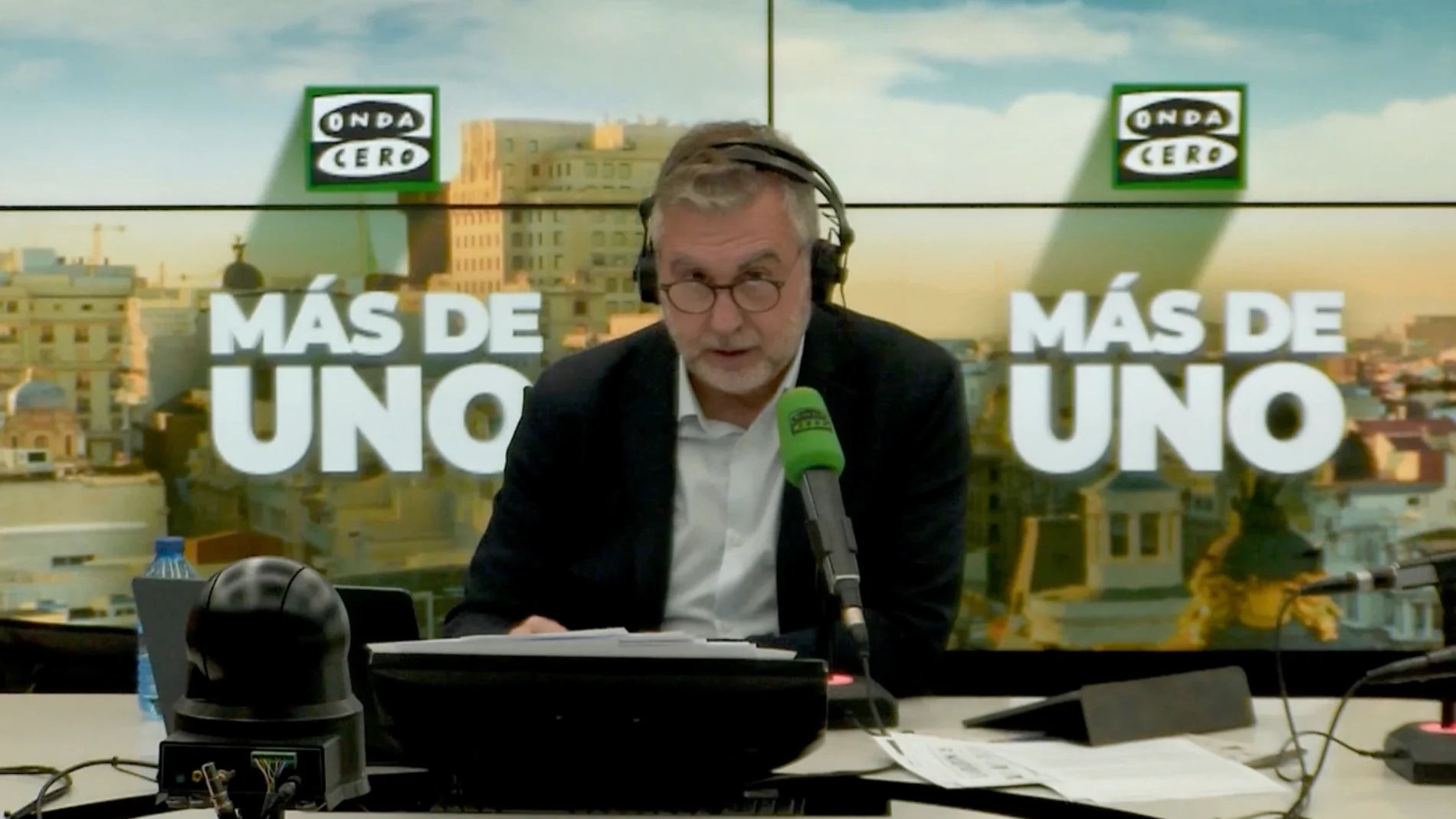Carlos Alsina en 'Más de Uno' este viernes 3 de mayo