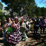 El espíritu rociero invade Valsaín