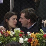 José Luis Martínez-Almeida y Teresa Urquijo en su primer día en la Mutua Madrid Open