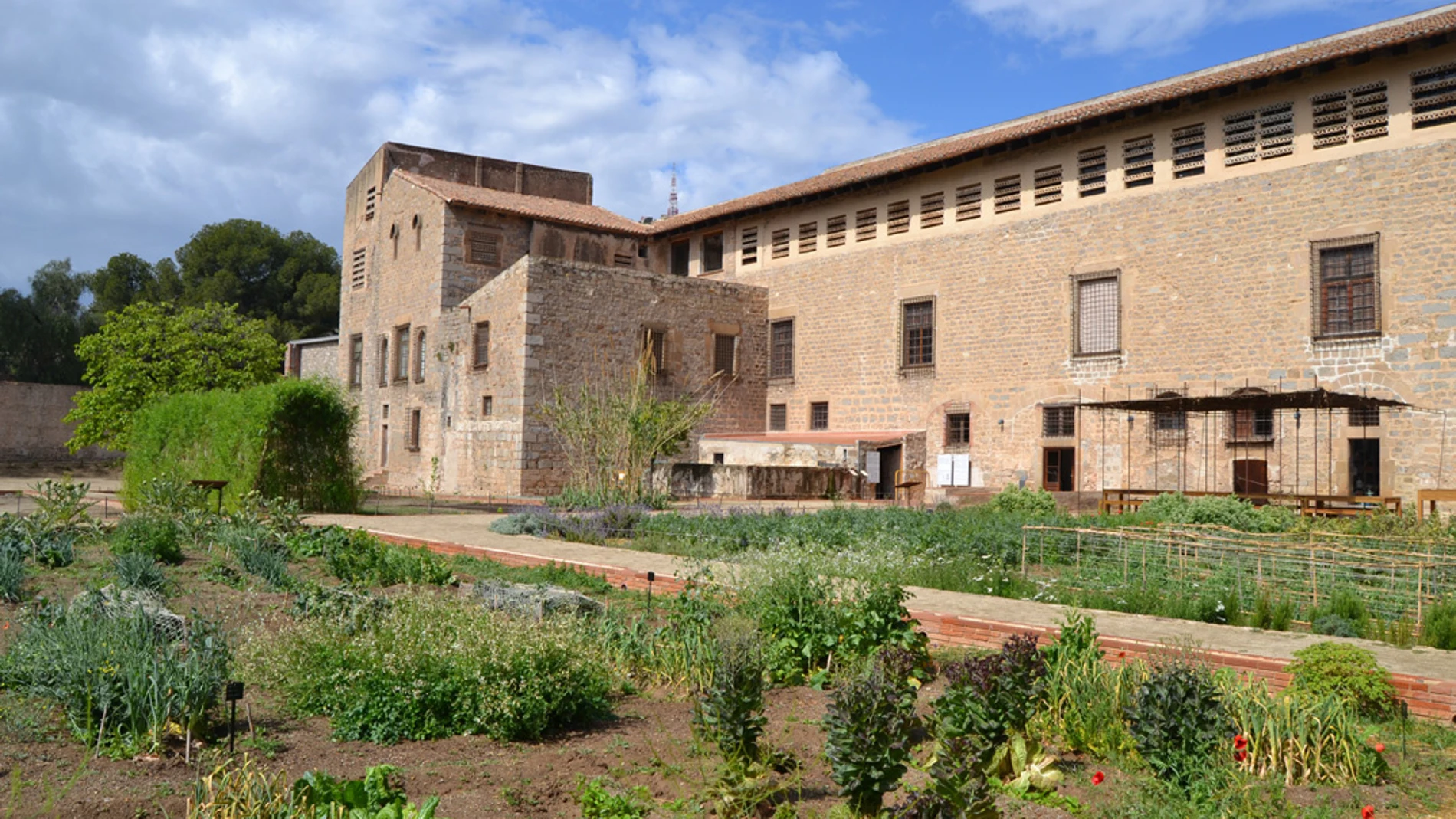 Huerto medieval del Real Monasterio de Santa Maria de Pedralbes (Barcelona). AYUNTAMIENTO DE BARCELONA 22/04/2024