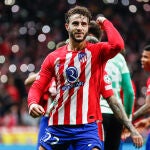 Mario Hermoso con el Atlético de Madrid