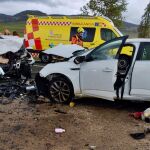 Imagen de archivo de un accidente en Foncea (La Rioja)