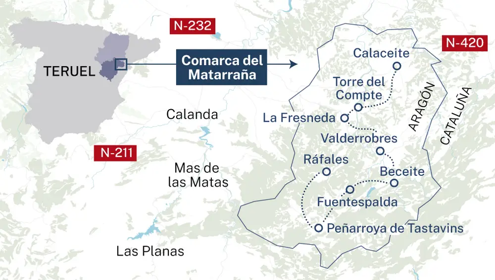La «Toscana española»