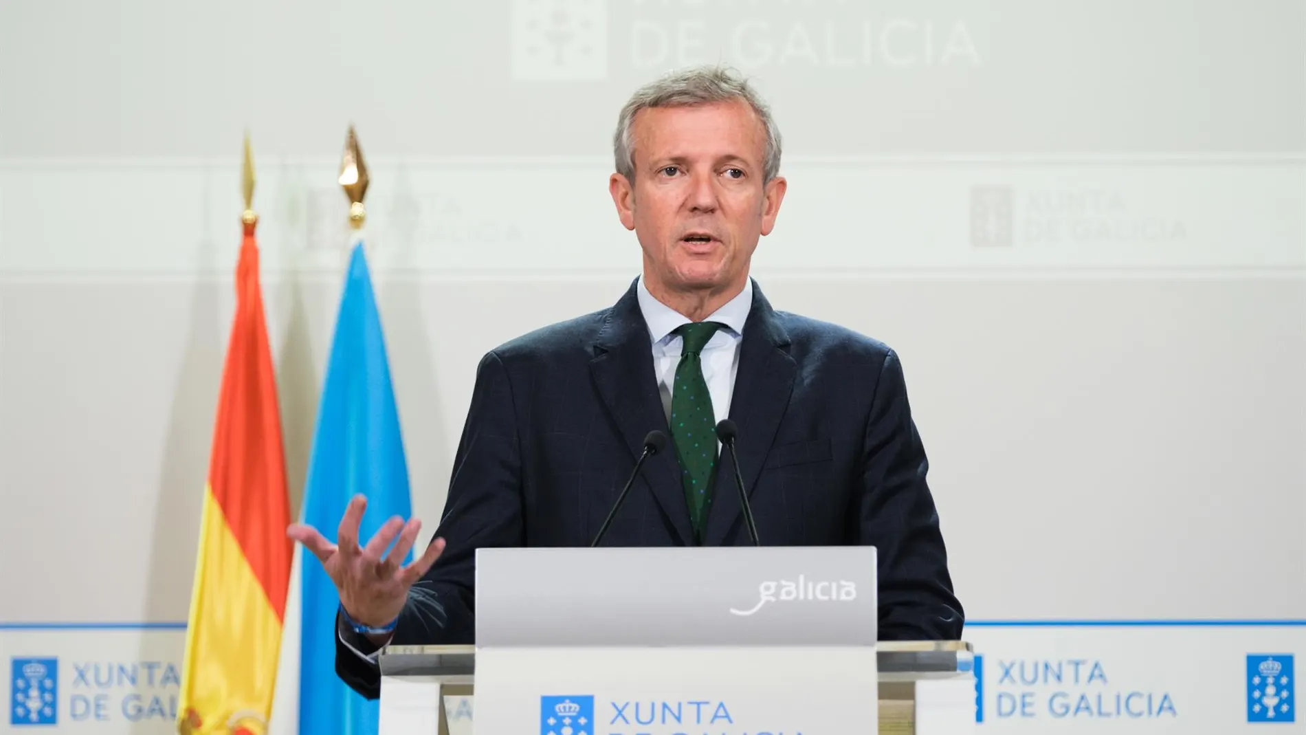 Rueda, hoy, en rueda de prensa.