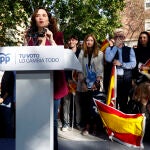 Mitin de Fernández y Ayuso en Barcelona