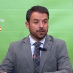Portavoz del Grupo Vox en las Cortes de Castilla-La Mancha, Iván Sánchez