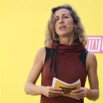 La candidata de la CUP, Laia Estrada