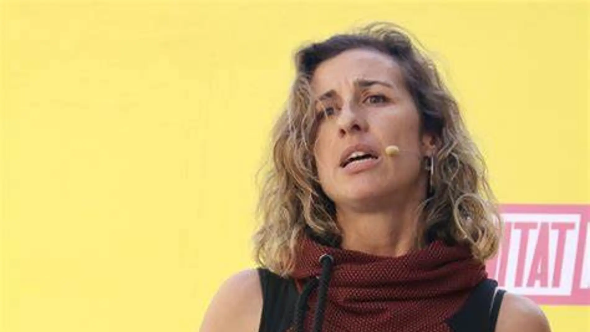 La candidata de la CUP, Laia Estrada