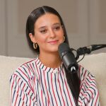 Victoria Federica y su look en el podcast de Vicky Martín Berrocal.