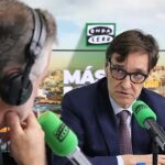 Salvador Illa, en el programa de Carlos Alsina