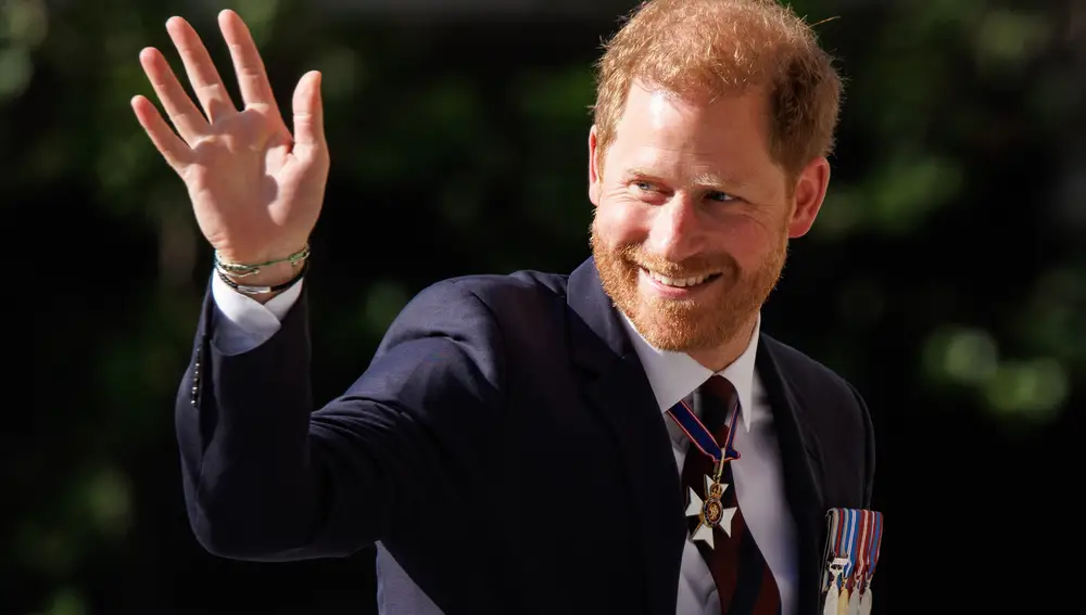 Prince Harry at 10th Anniversary Service for the Invictus Games