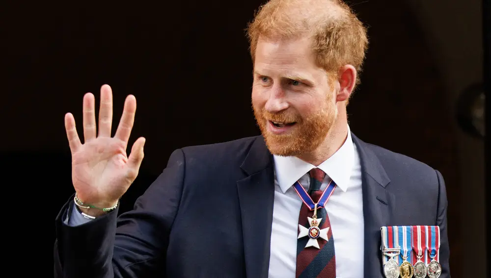 Prince Harry at 10th Anniversary Service for the Invictus Games
