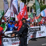 Concentración trabajadores Agencia Tributaria