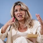 Yolanda Díaz subraya que España está a las puertas de reconocer a Palestina y apoya las acampadas estudiantiles