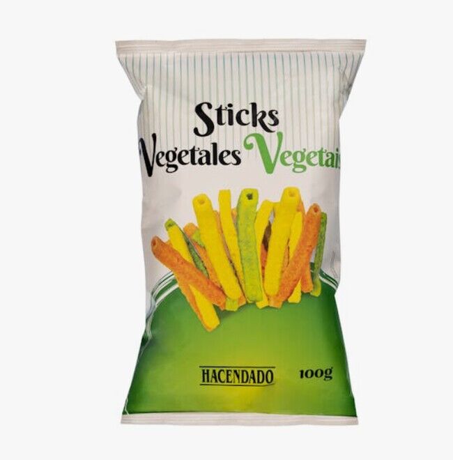 Sticks vegetales de Hacendado.
