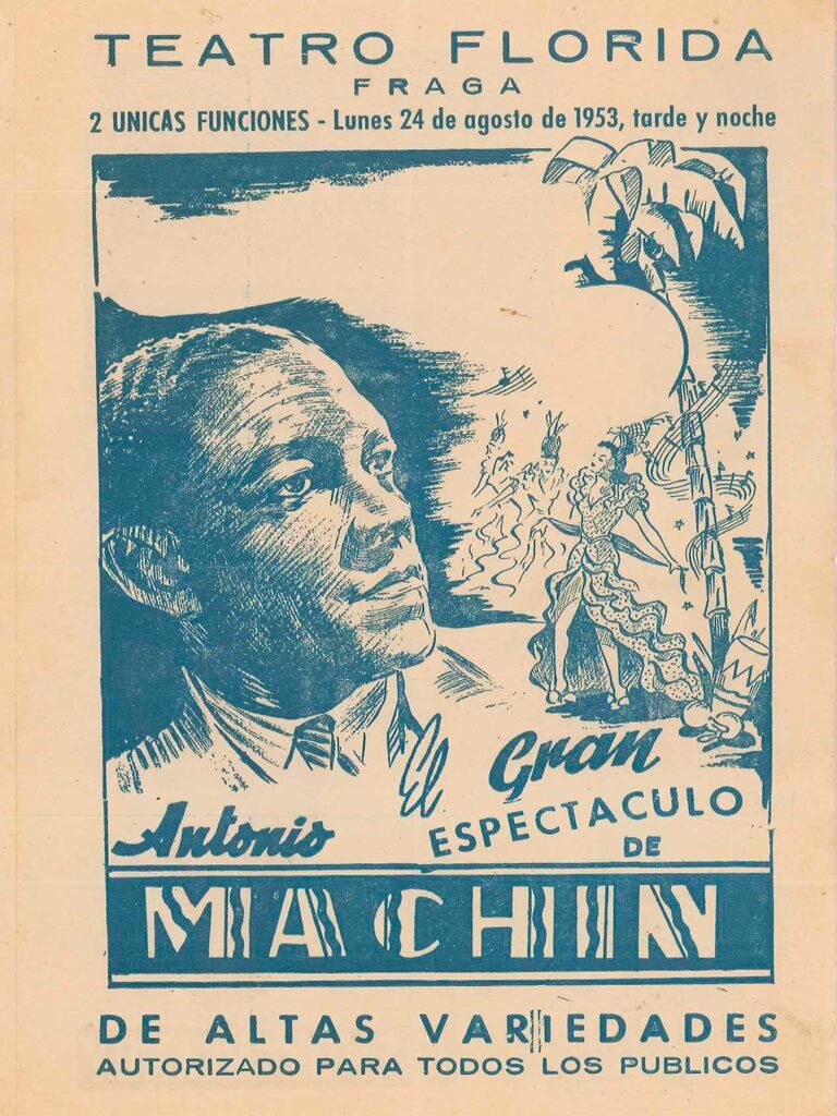 Antonio Machín, en el Florida