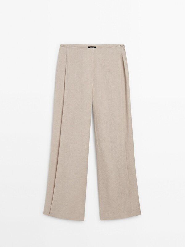 Pantalones de lino.