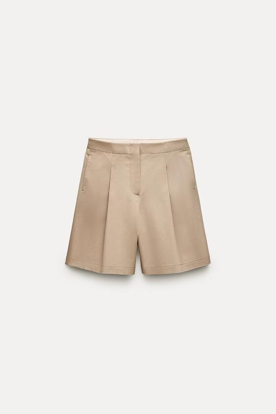 Bermudas de pinza.
