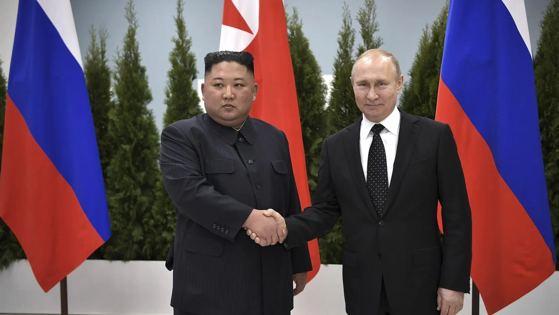 Ucrania.- Kim le desea a Putin éxito contra la "hegemonía imperialista" por el Día de la Victoria