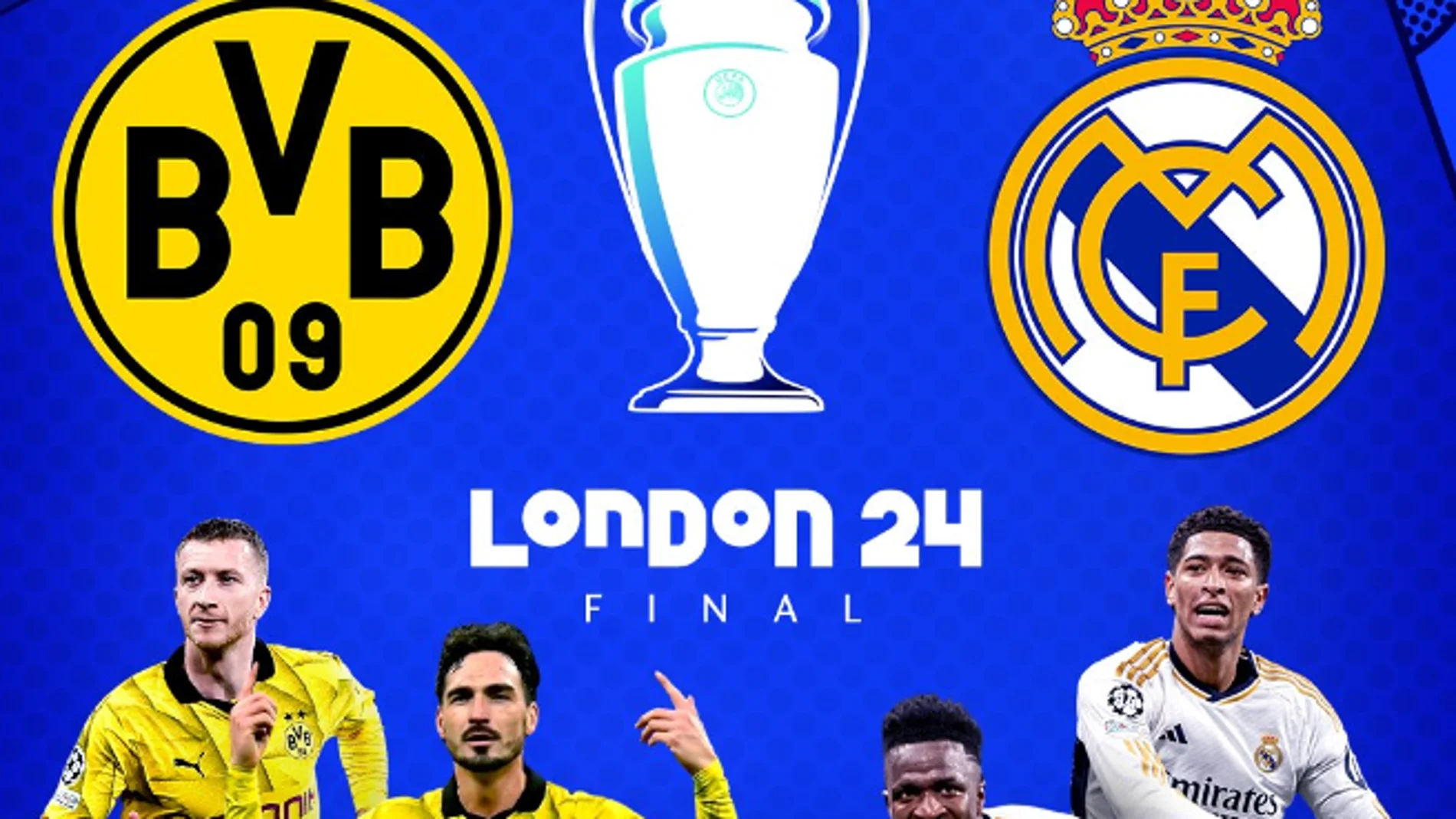 Real Madrid y Borussia Dortmund disputarán la final de la Champions