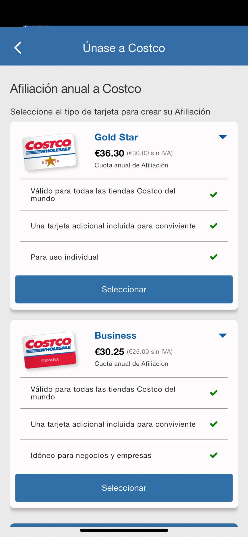 Costco móvil