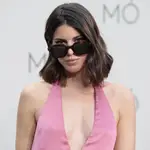 Marta Riumbau y su look de embarazada.