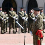 Toma de posesión de la División San Marcial por parte del General de Brigada, Mariano Arrazola Martínez