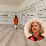 Silvia Bächli toca su “Partitura” más lineal en el Centro Botín