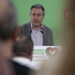 El secretario general del PSOE-A, Juan Espadas