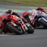Bagnaia y Márquez en el GP de Francia