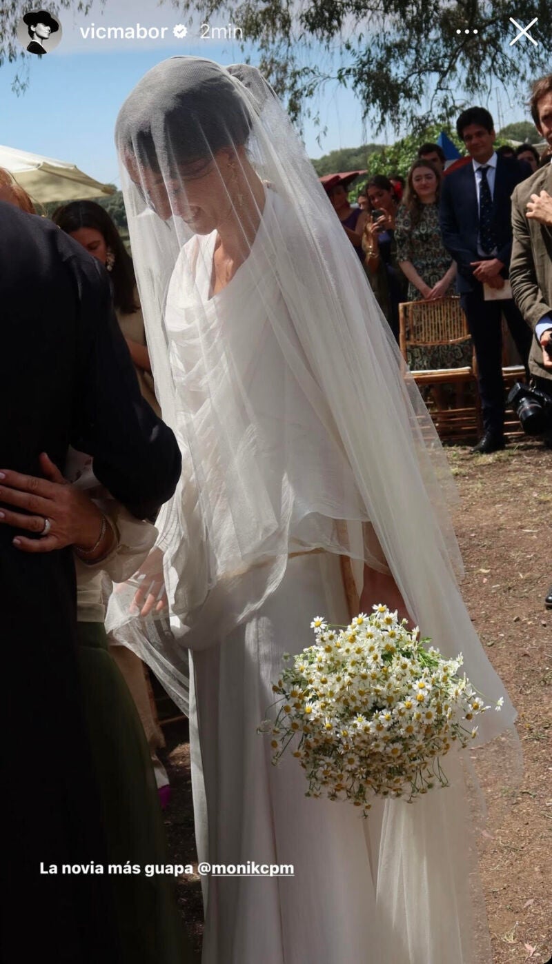 El vestido de novia de la prima de Victoria Federica.