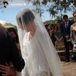 El vestido de novia de la prima de Victoria Federica. 