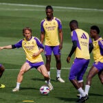 Entrenamiento del Real Madrid