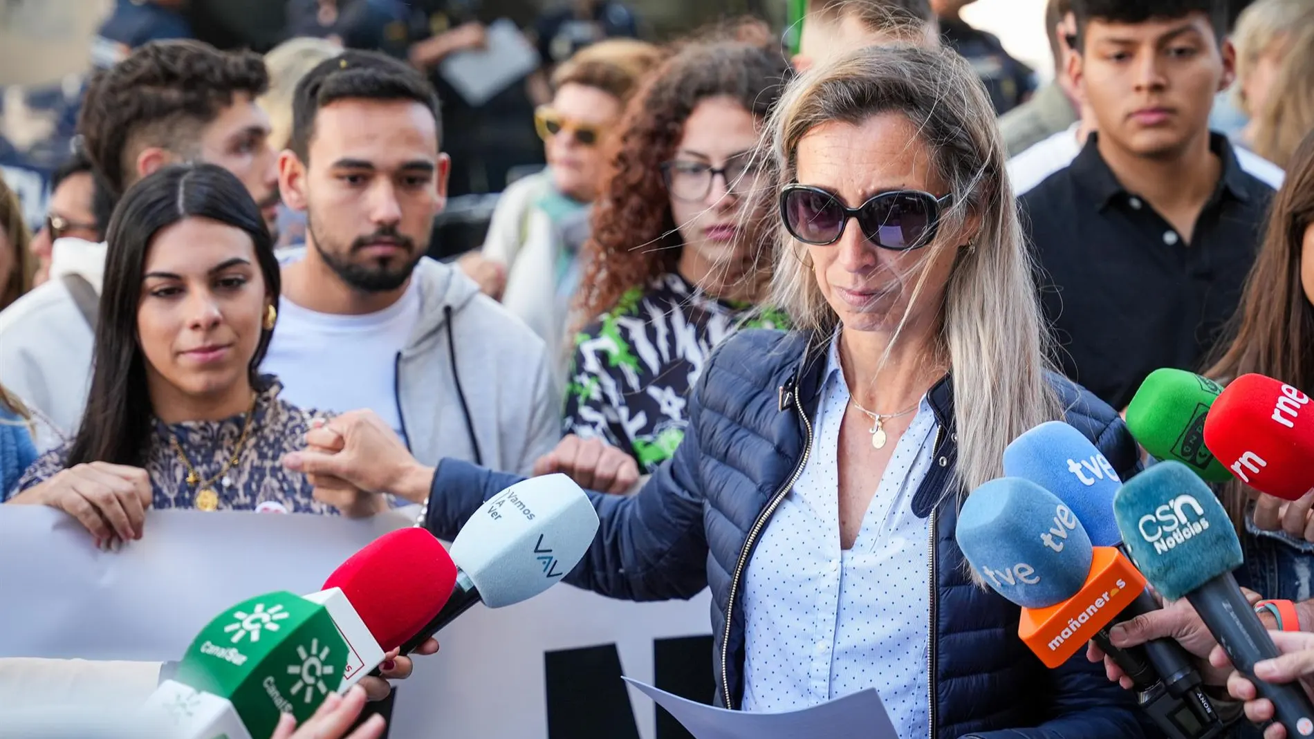 La madre de la víctima en el crimen de Palomares