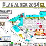 Los diferentes puntos para aparcar en la Aldea del Rocío