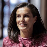 El look de la Reina Letizia en Oviedo.