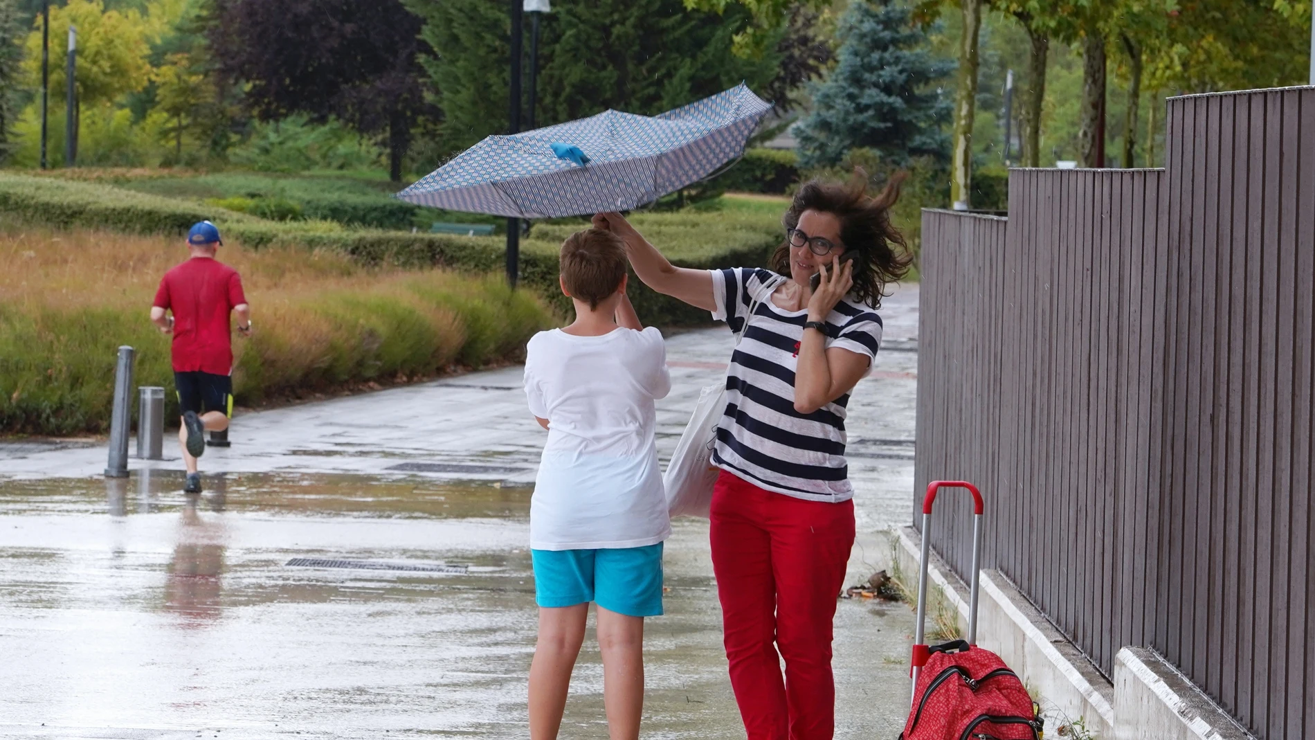 Tormenta en Valladolid