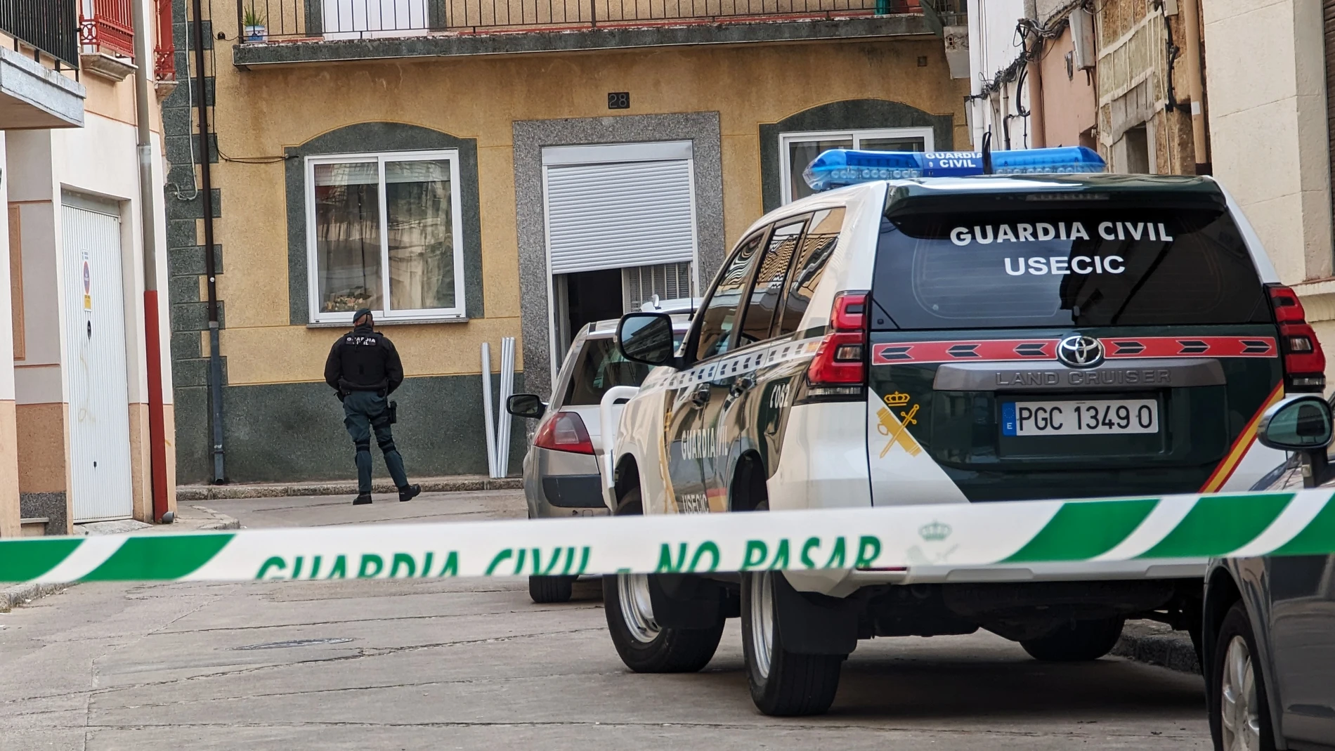 Redada de la Guardia Civil en Ciudad Rodrigo (Salamanca)