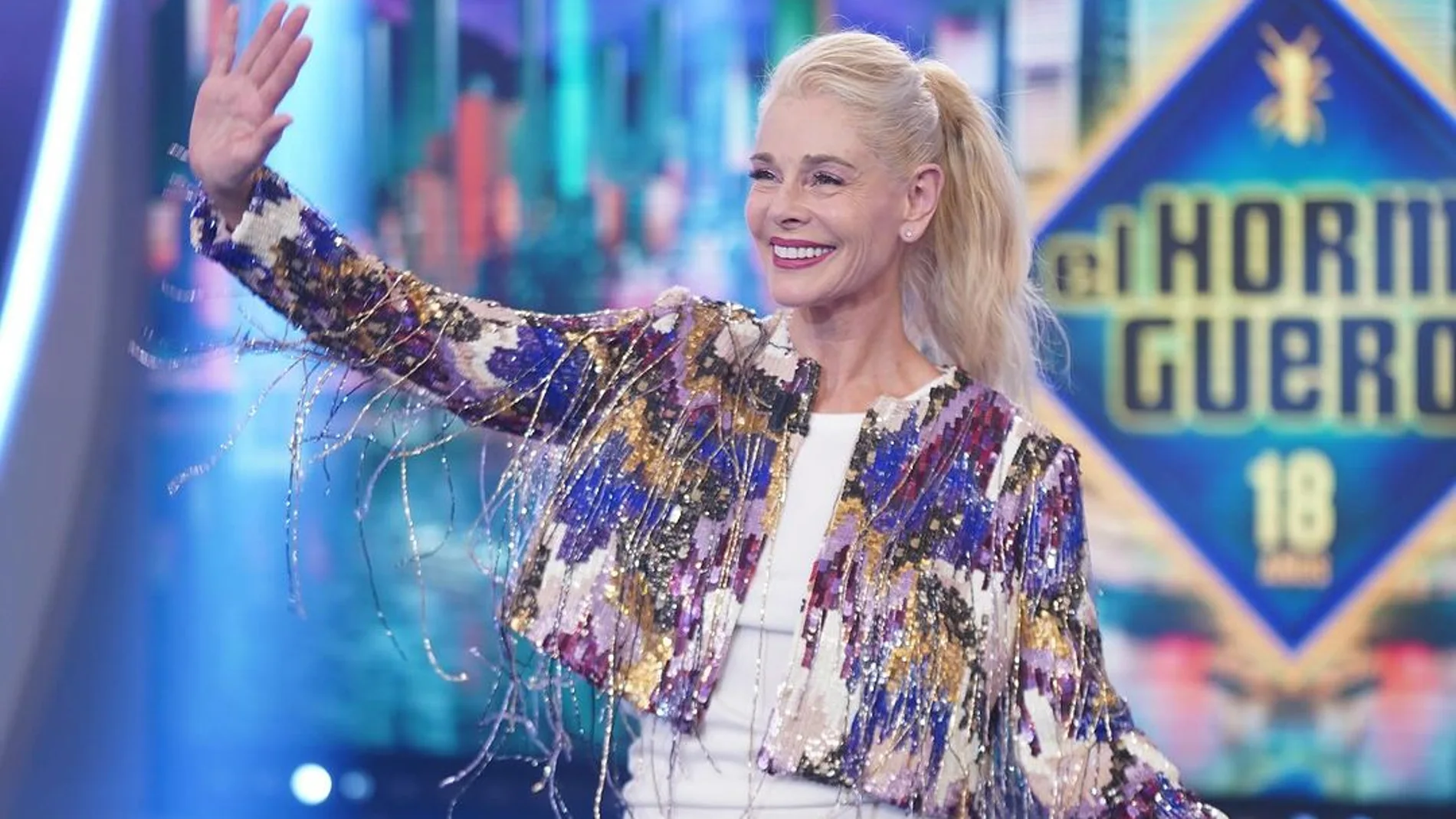 Belén Rueda y su look en 'El Hormiguero'.