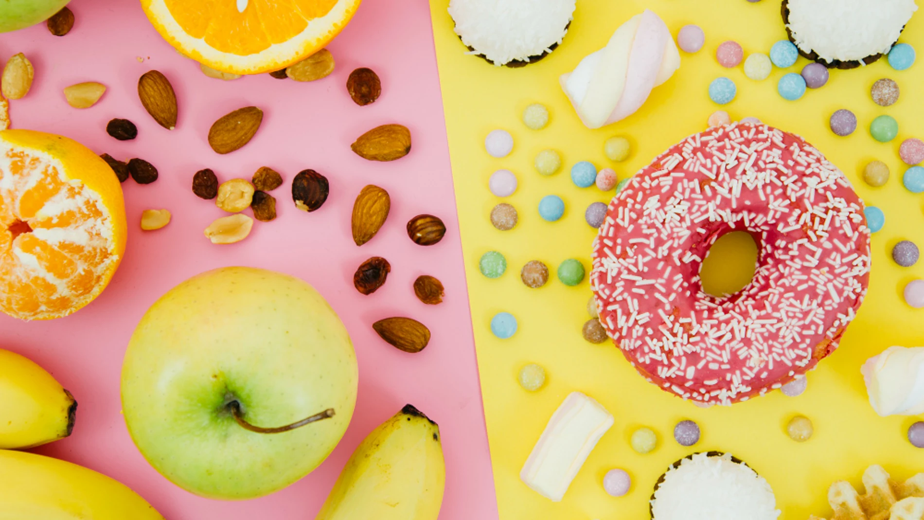 adelgazar azúcar de frutas y dulces alimento