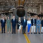 La consejera de Economía, Hacienda y Fondos Europeos, Carolina España, visitó la planta de Airbus en Sevilla