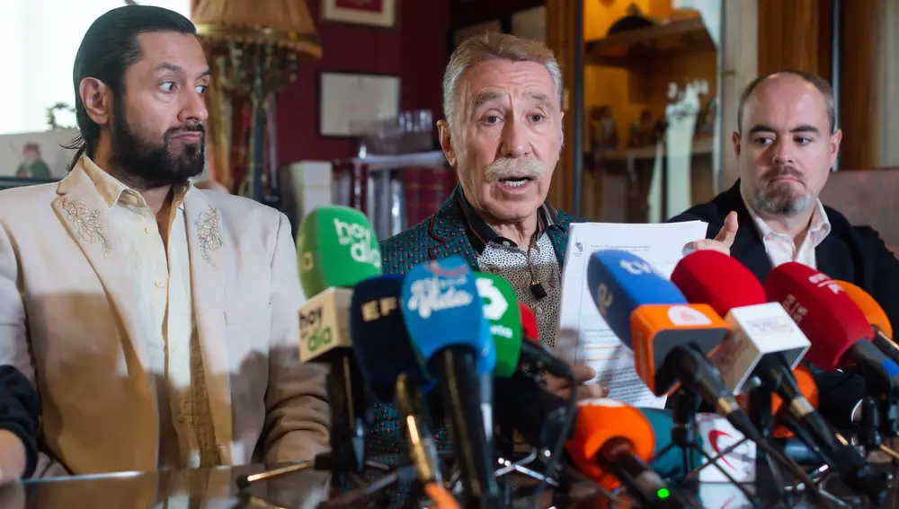 Rueda de prensa del bailaor Rafael Amargo tras ser absuelto