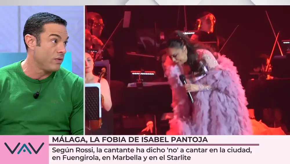 Antonio Rossi sobre Isabel Pantoja