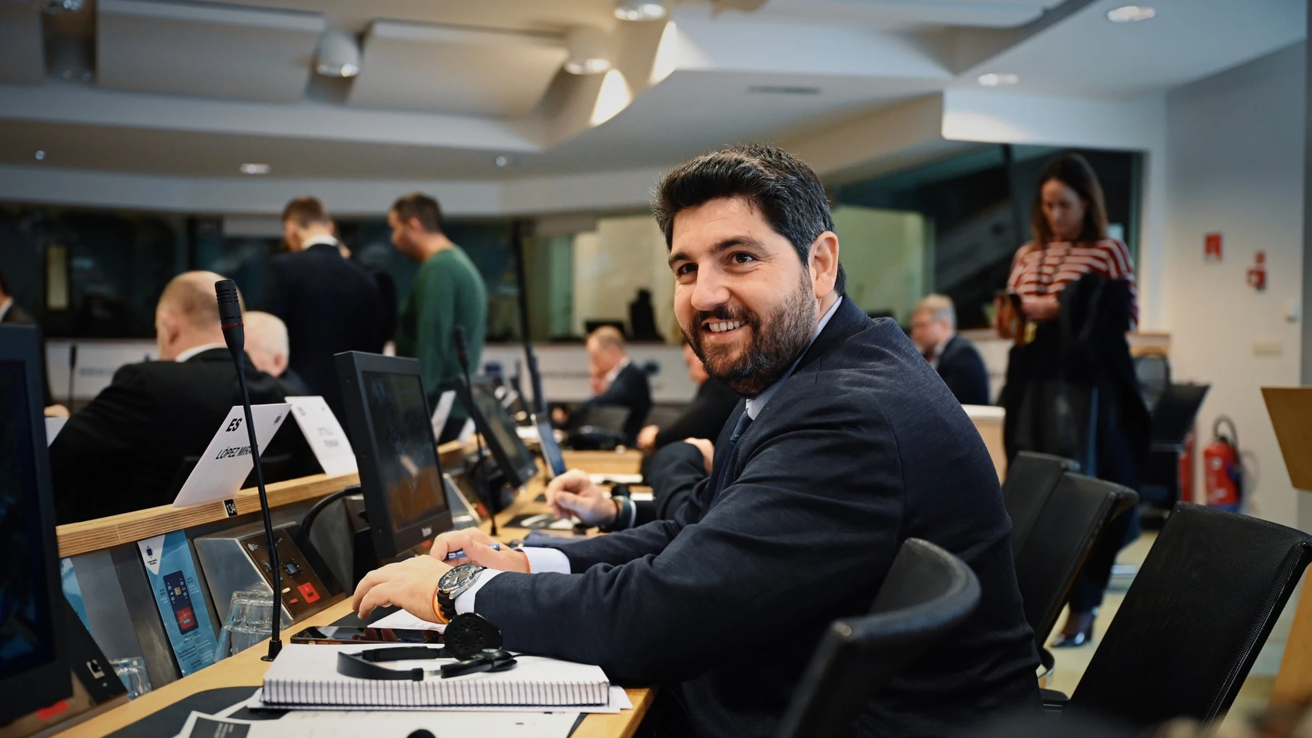 Fernando López Miras en el Comité Europeo de las Regiones