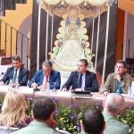 Presentación el El Rocío (Huelva) del Plan Aldea para la romería 2024.ROCÍO RUZ/EUROPA PRESS