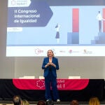 La consejera de Familia e Igualdad de Oportunidades, Isabel Blanco, clausura en Burgos el II Congreso Internacional de Igualdad
